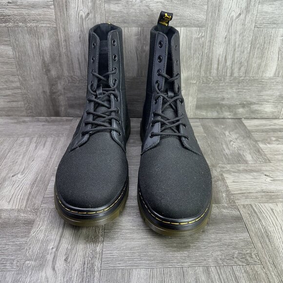 Dr. Marten's Combs Men's size 14 Black Combat Boots - Picture 3 of 8